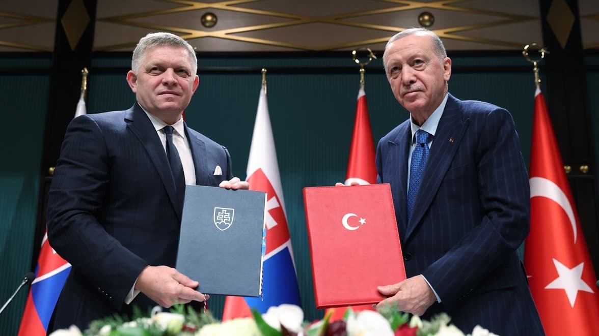 Türkiye ile Slovakya arasında 3 anlaşma imzalandı