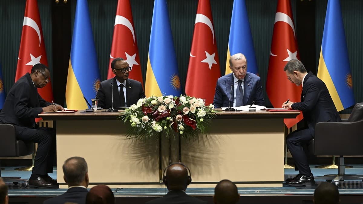 Türkiye ile Ruanda arasında 4 anlaşma imzalandı