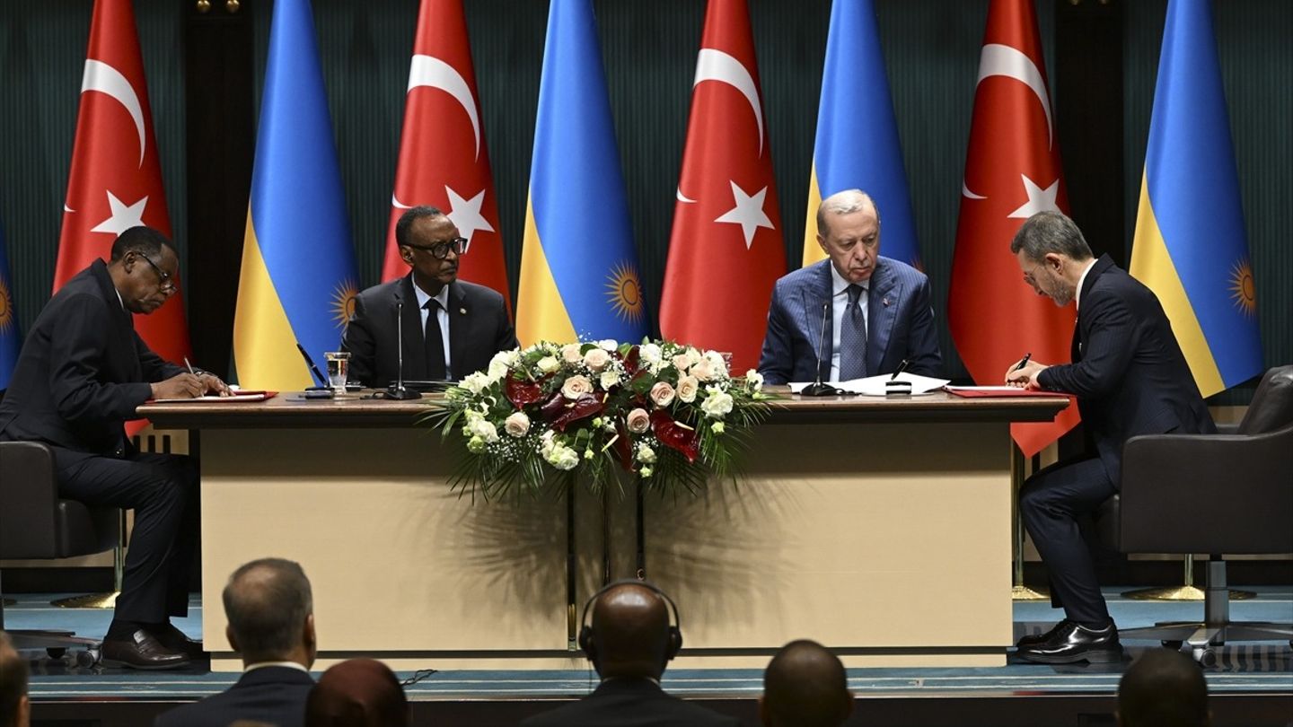 Türkiye ile Ruanda arasında 4 anlaşma imzalandı