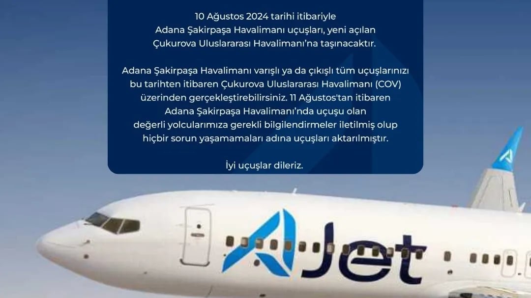 Adana Havalimanı kapanacak mı? 