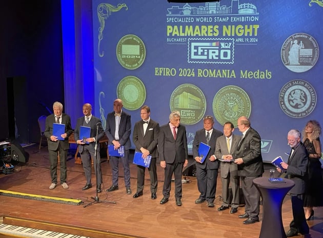 Türk pul koleksiyoncuları, EFIRO 2024 Dünya Sergisi'nde 14 madalya kazandı