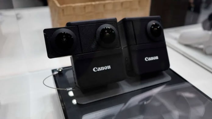 Canon, 360 derece videolar ve 3D içerikler oluşturabilen kamerasını tanıttı