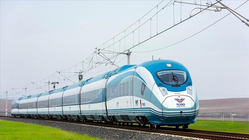 Yüksek Hızlı Tren (YHT). Fotoğraf: AA&nbsp;