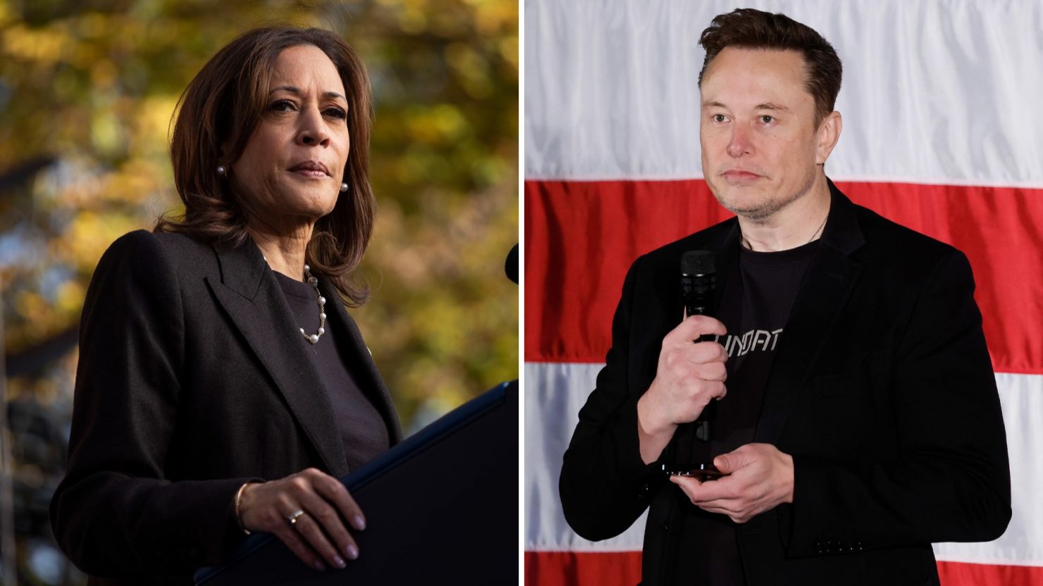 Kamala Harris ve Elon Musk