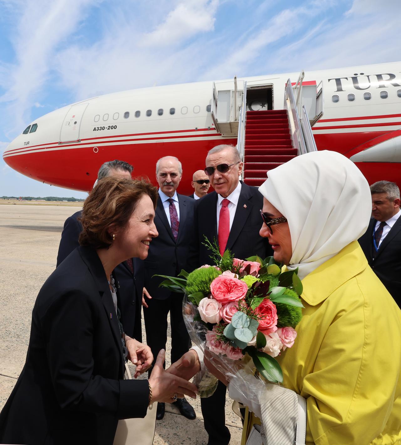Cumhurbaşkanı Erdoğan, NATO Zirvesi için Washington'a gitti