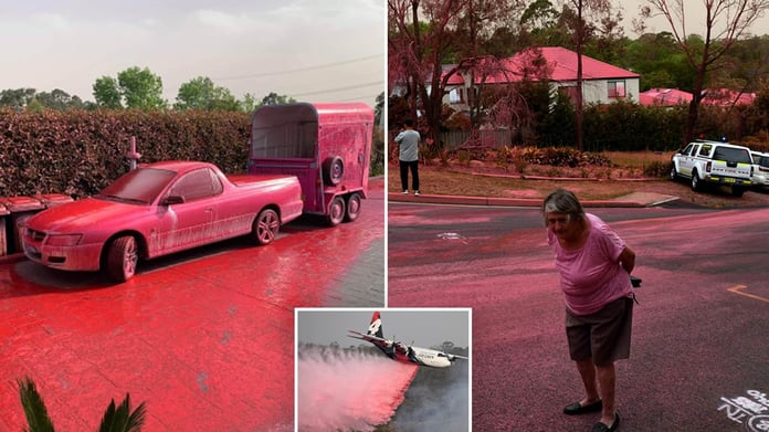 Los Angeles’taki yangınları söndürmek için kullanılan pembe toz nedir?