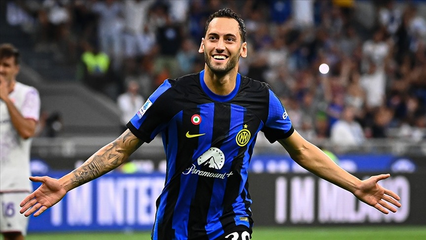 Hakan Çalhanoğlu. Fotoğraf: AA