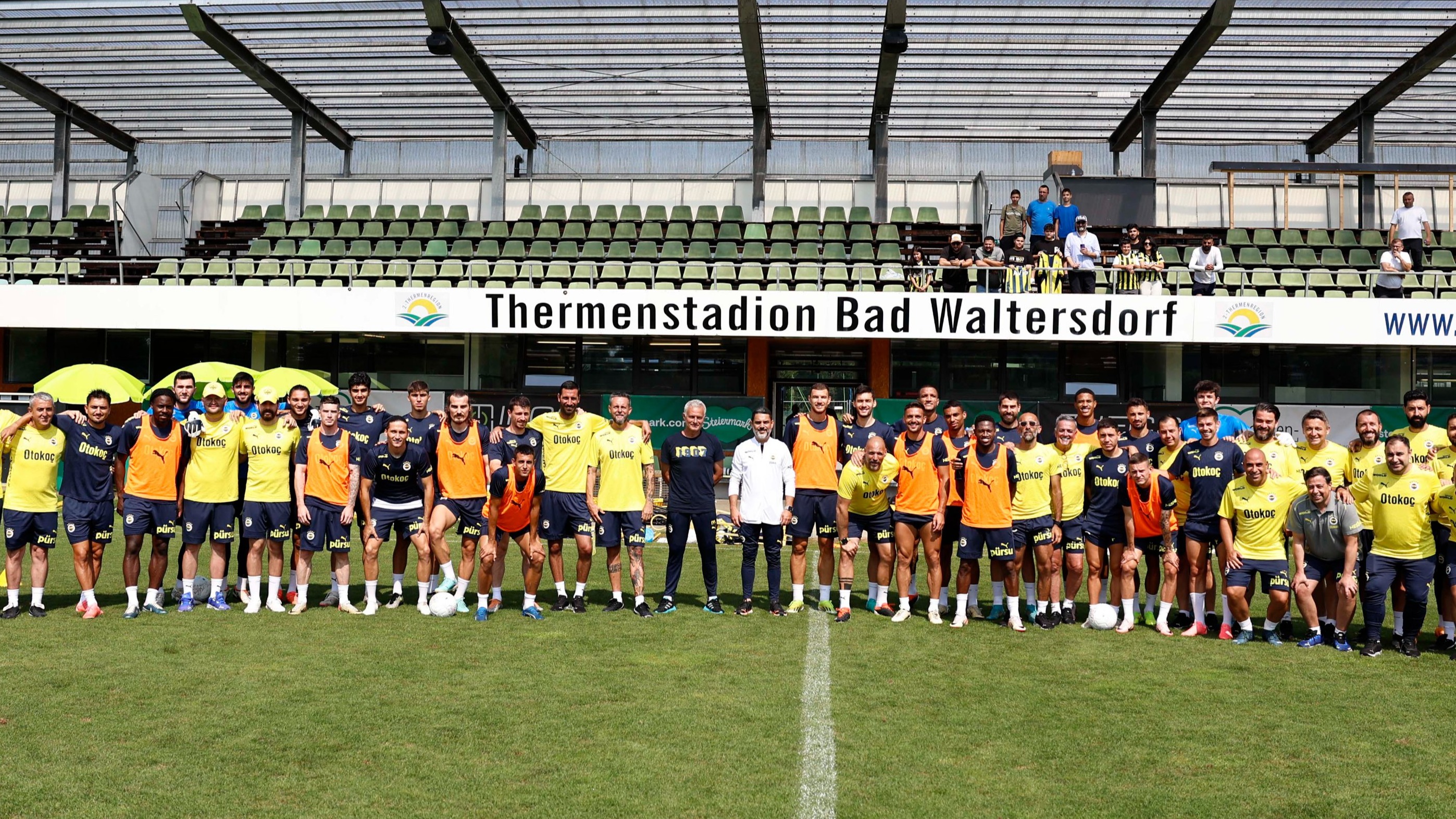 Fenerbahçe, Avusturya kampının son antrenmanını tamamladı.