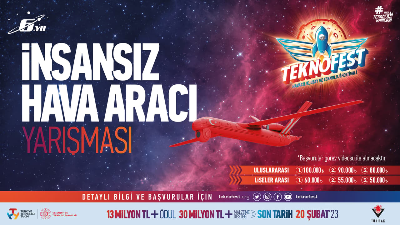 TEKNOFEST İnsansız Hava Araçları Yarışması’na başvurular yeniden açıldı