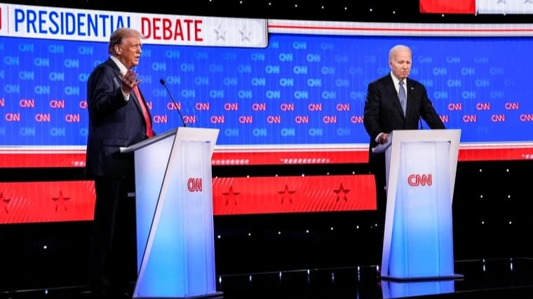 Biden-Trump: Canlı Yayında Dövüş