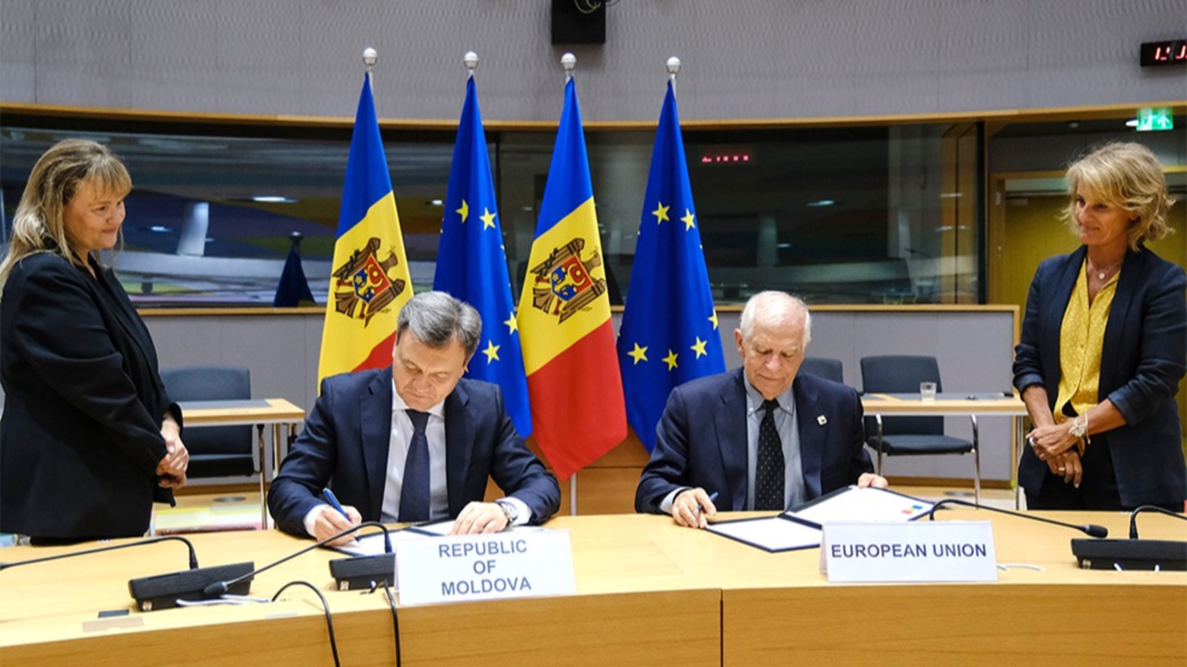 Moldova AB ile güvenlik ve savunma anlaşması imzaladı