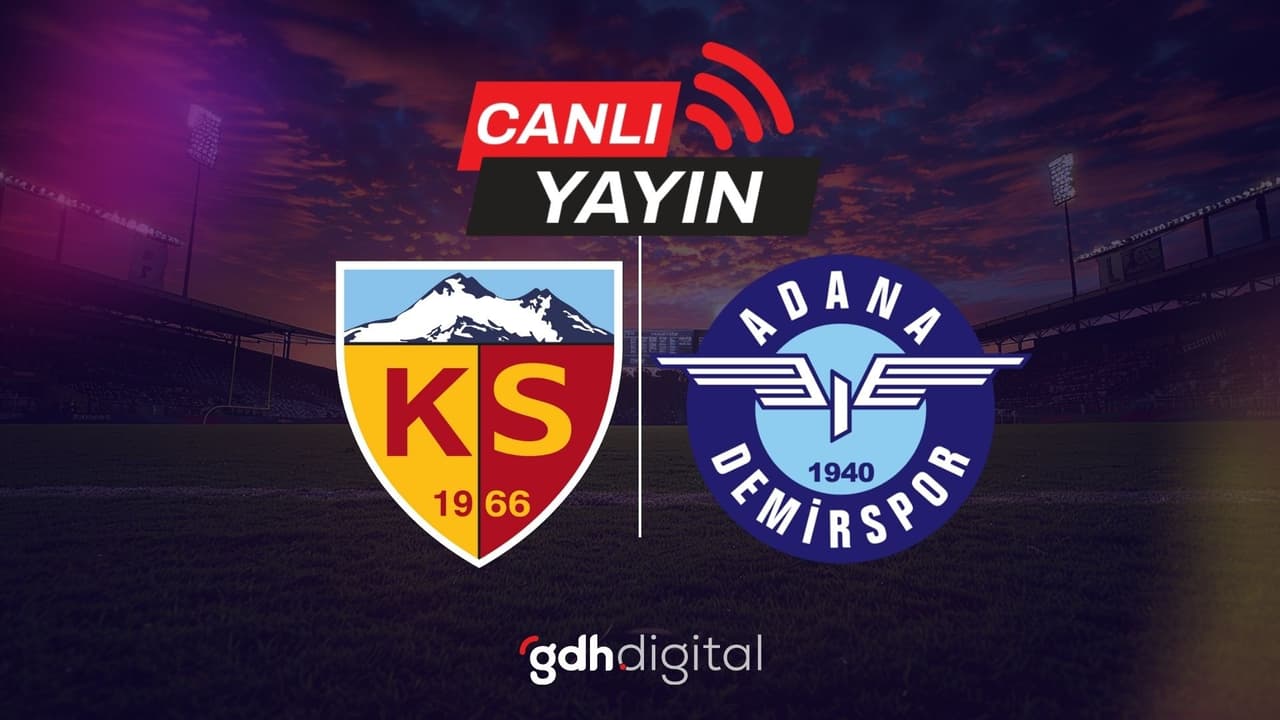 Trendyol Süper Lig'de dev karşılaşmaya saatler kaldı! Kayserispor - Adana Demirspor maçı hangi kanalda yayınlanacağı belli oldu