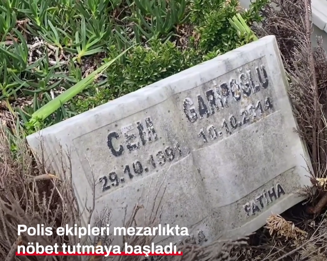 Cem Garipoğlu’nun mezarı