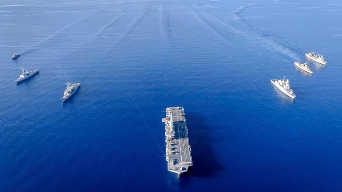 İtalyan uçak gemisi taarruz grubu Hint-Pasifik'te beş aylık görevine başladı