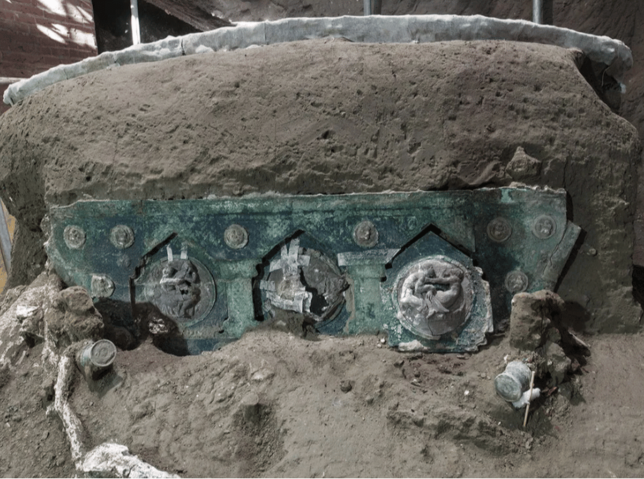Pompeii Villa'sında Mucizevi Tören Arabası