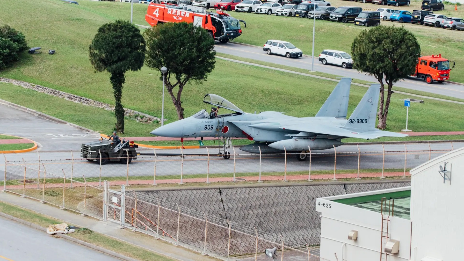Tayvan'daki deprem Japonya'daki F-15'leri de vurdu