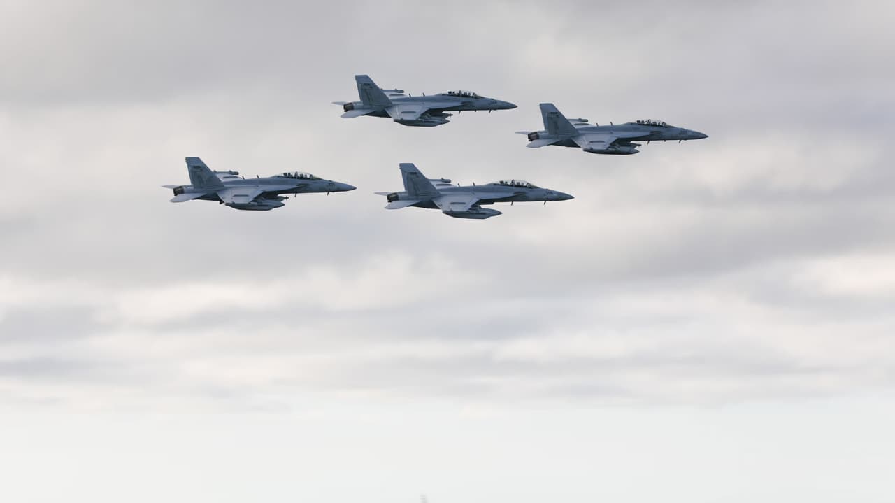 EA-18G Growler kazasında mürettebat hayatını kaybetti
