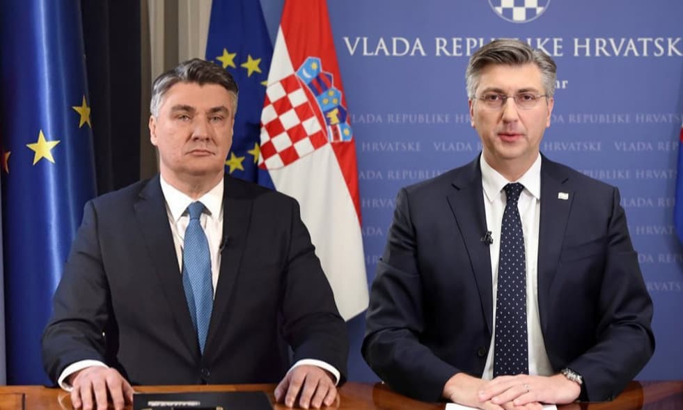 Hırvatistan Cumhurbaşkanı Milanovic, Başbakan Plenkovic'i siyasi darbe teşebbüsüyle suçladı