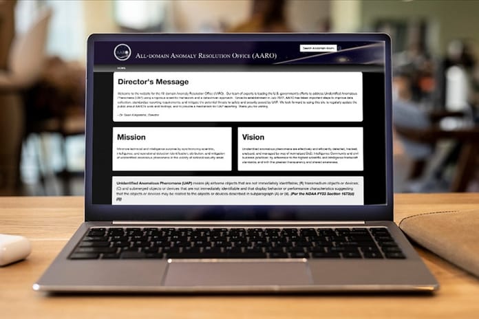 ABD Savunma Bakanlığı'ndan UFO sitesi: Gizliliği kaldırılmış belgelere erişilebilecek