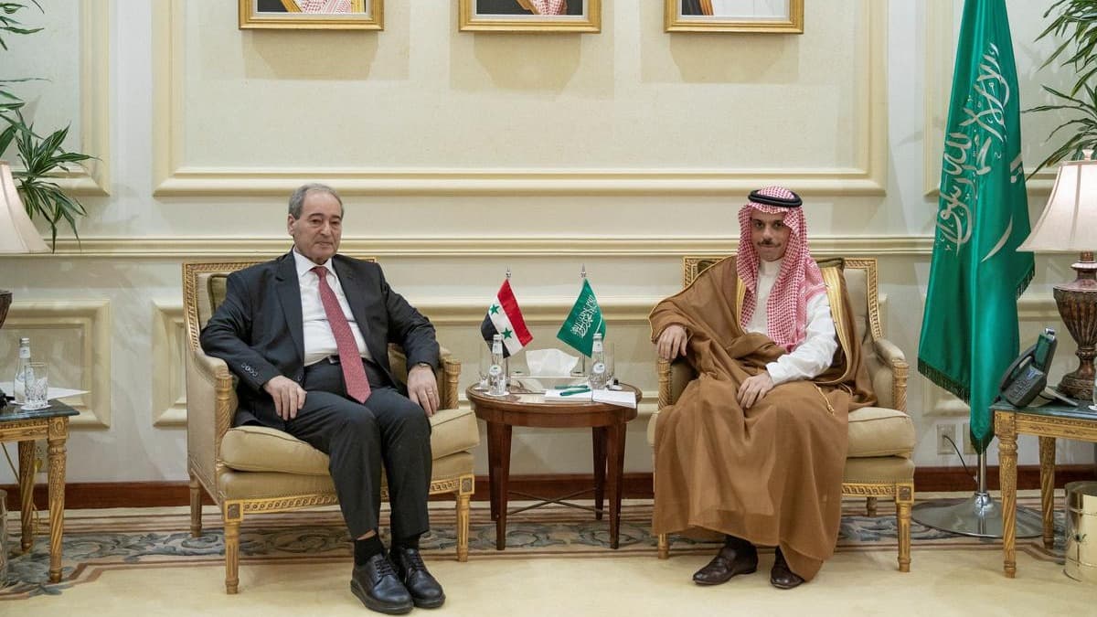 Suriye'den 12 yıl aradan sonra Suudi Arabistan'a ilk resmi ziyaret