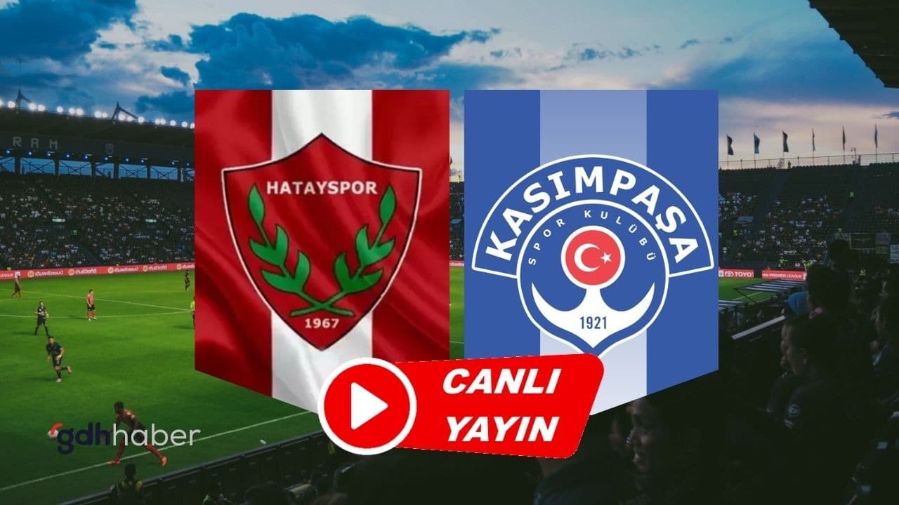 Hatayspor - Kasımpaşa CANLI izle (Linki)Hatayspor - Kasımpaşa maçı hangi kanalda yayınlanacak? Hatayspor - Kasımpaşa muhtemel 11’ler