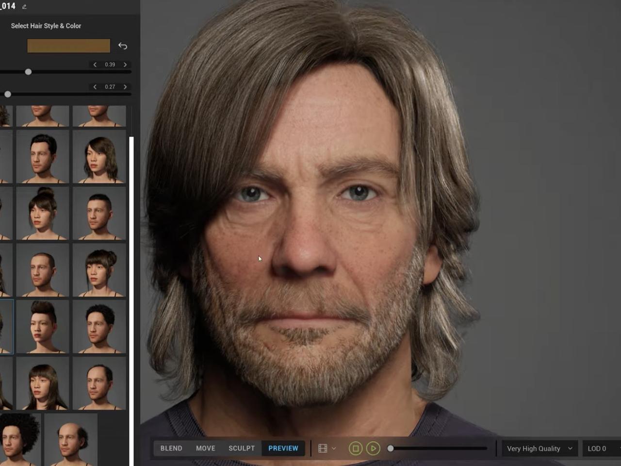 Epic Games, MetaHuman Creator'ı geliştiricilere sundu