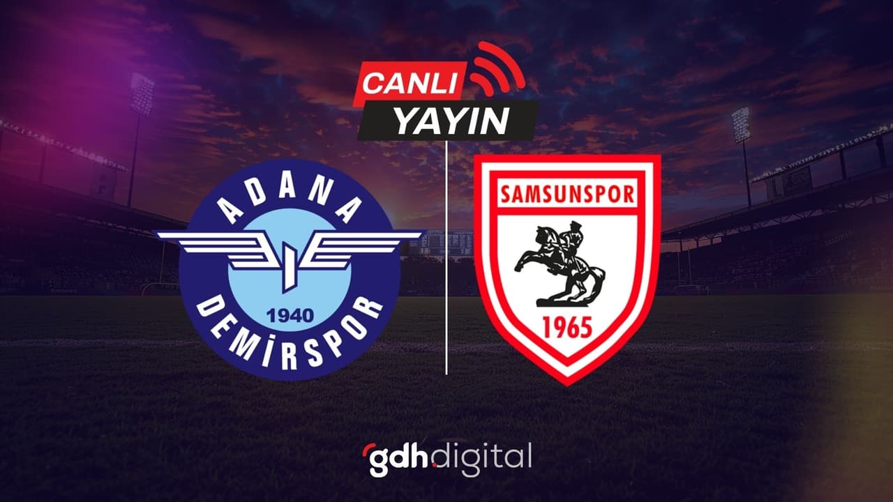 Adana Demirspor - Samsunspor Canlı (Link)