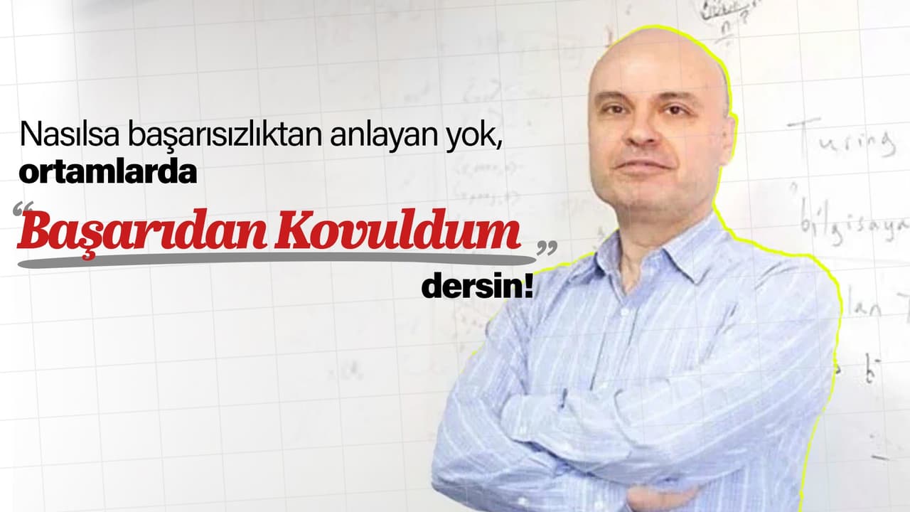 Cem Say'ın akademik karnesi vasatın da altında çıktı