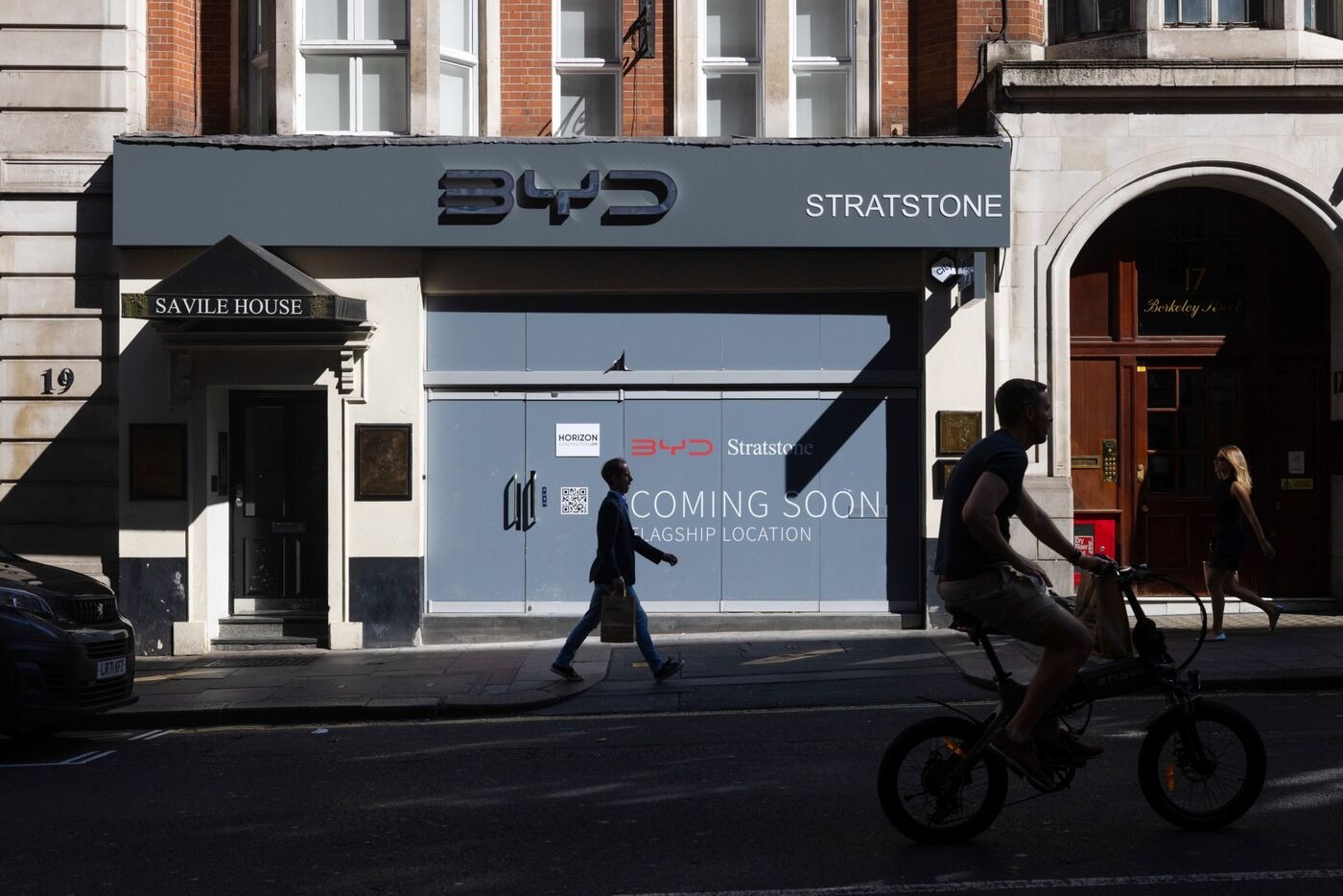 Londra'daki BYD bayisi