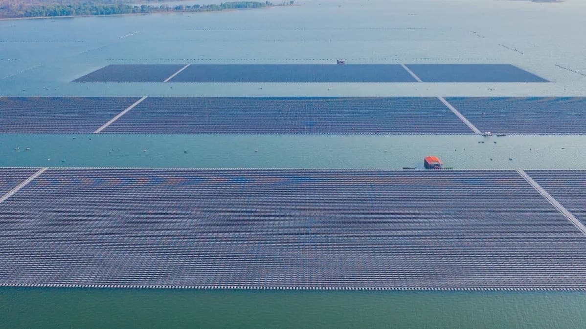 Yüzen güneş panelleri sınırsız enerji sağlayabilir!