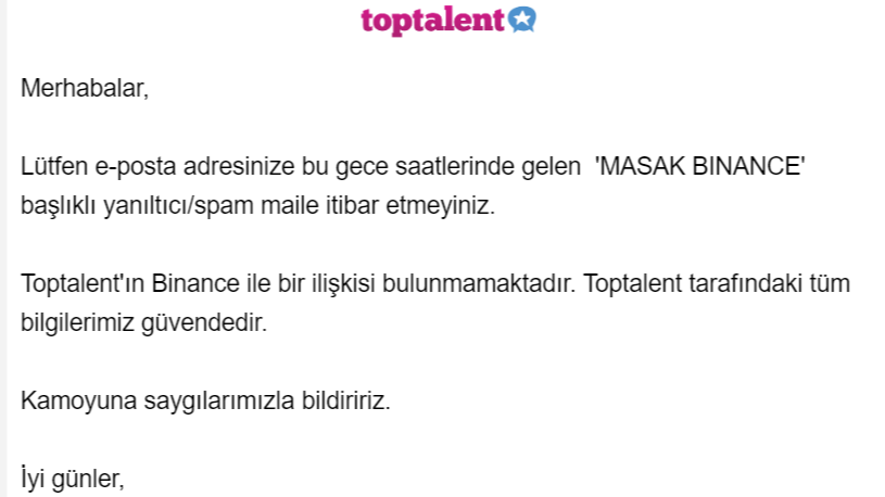 MASAK mesaj atar mı?&nbsp;