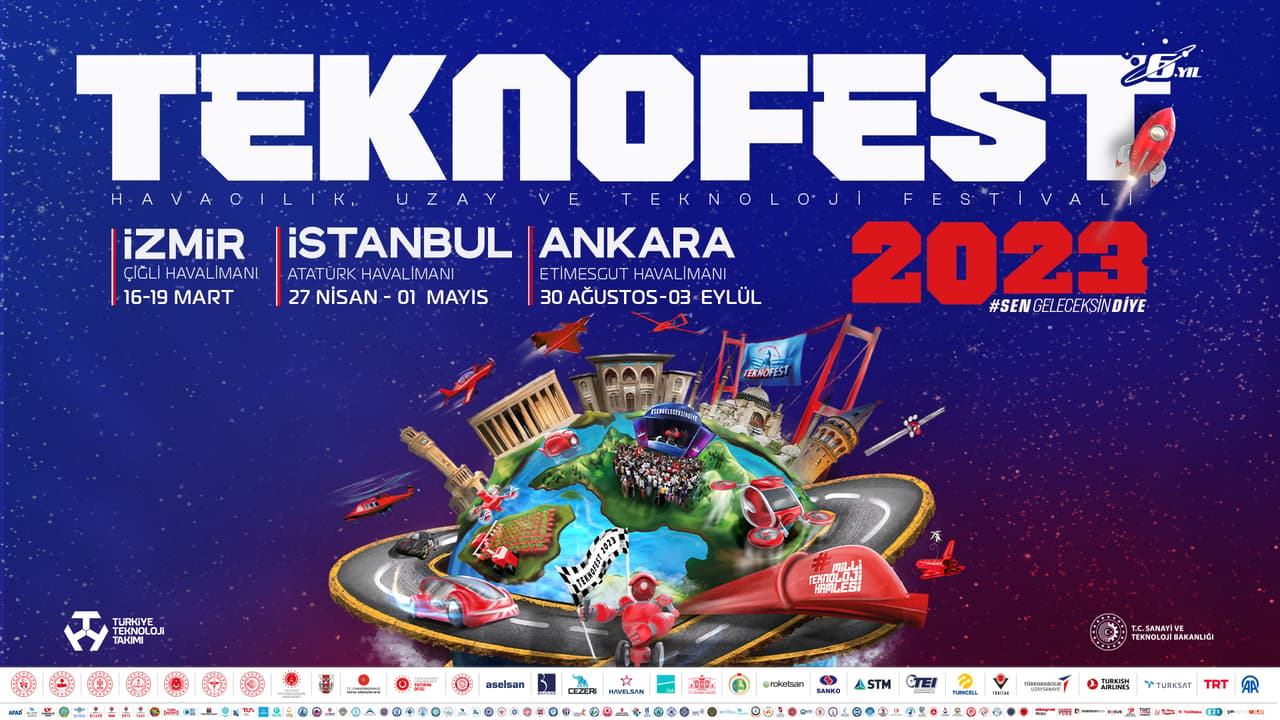 TEKNOFEST bu yıl İzmir, İstanbul ve Ankara’da düzenlenecek