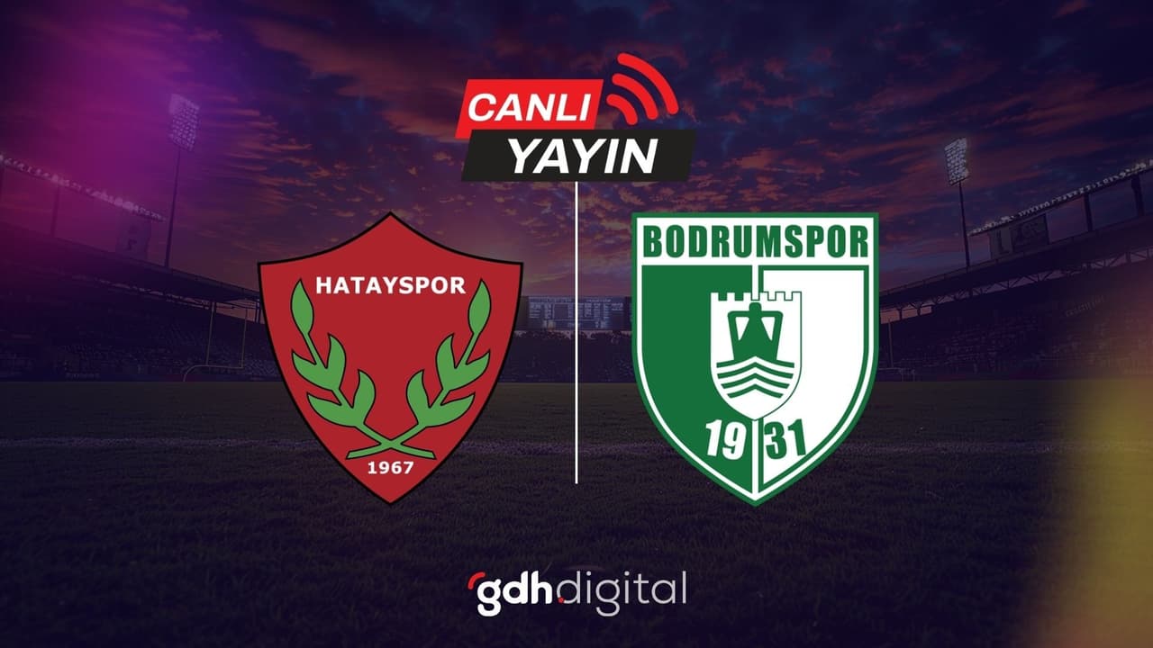 Hatayspor - Bodrum FK CANLI izle (Linki)Hatayspor - Bodrum FK maçı hangi kanalda yayınlanacak? Hatayspor - Bodrum FK muhtemel 11’ler