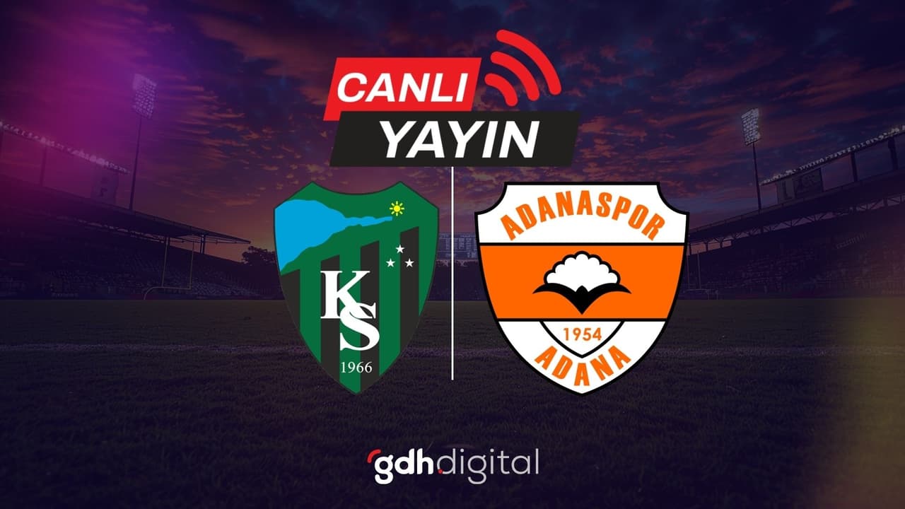 Trendyol 1. Lig'de dev karşılaşmaya saatler kaldı! Kocaelispor - Adanaspor maçı hangi kanalda yayınlanacağı belli oldu