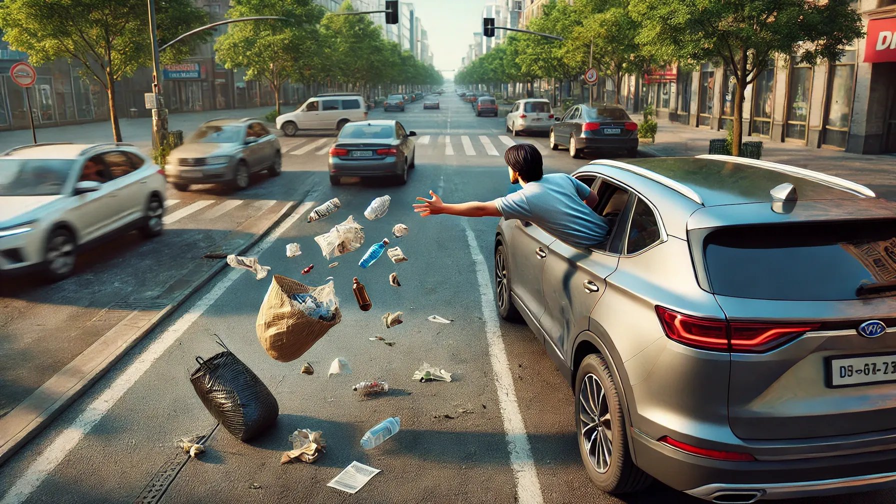 Sokağa çöp atma cezası 