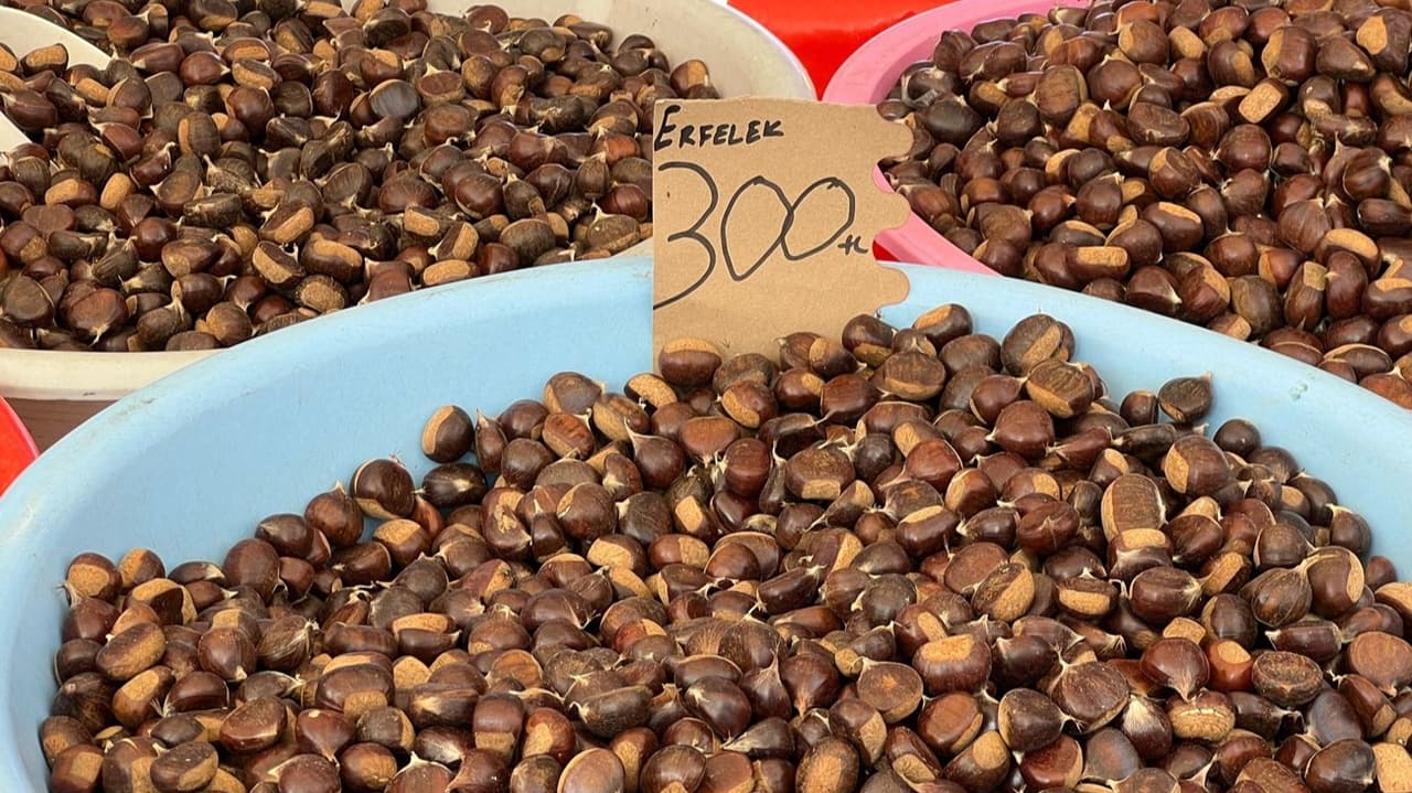 Kestanede fiyatlar el yakıyor: Kilogramı 200 lirayı gördü