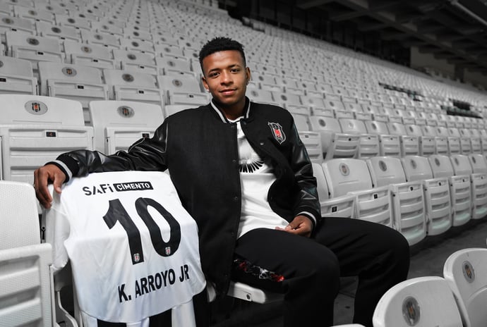 Beşiktaş'a 18'lik top cambazı: Keny Arroyo