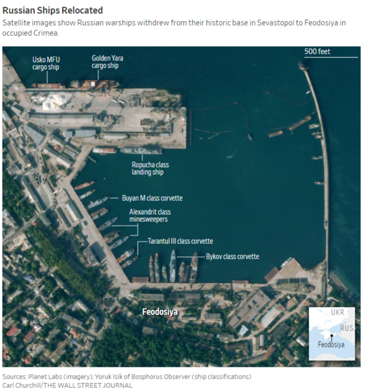 Hazin son: Rusya, Karadeniz Filosu gemilerini Kırım'dan çekmek zorunda kaldı