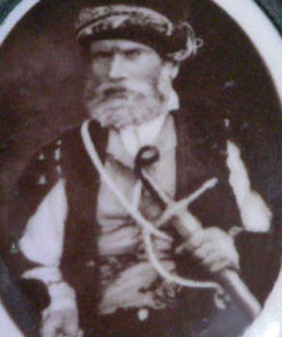 Giuseppe Ferlini'nin günümüze ulaşan tek portresi.