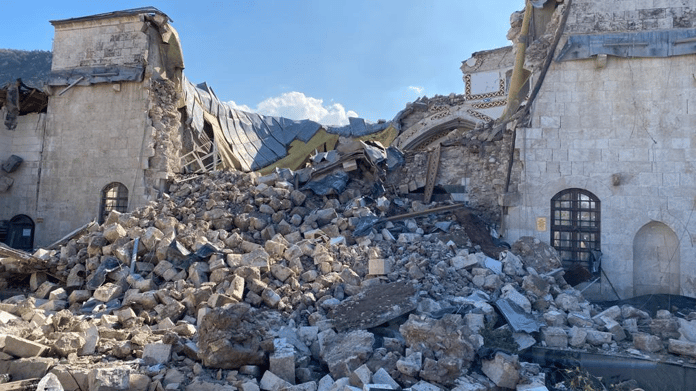 Türkiye sınırları içinde inşa edilmiş ilk Cami olan Habib-i Neccar Camisi, depremlerde yıkıldı