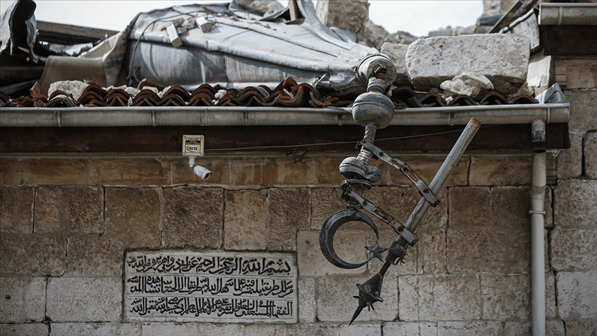Habib-i Neccar Camii'nin Kurtarmaya Başlaması