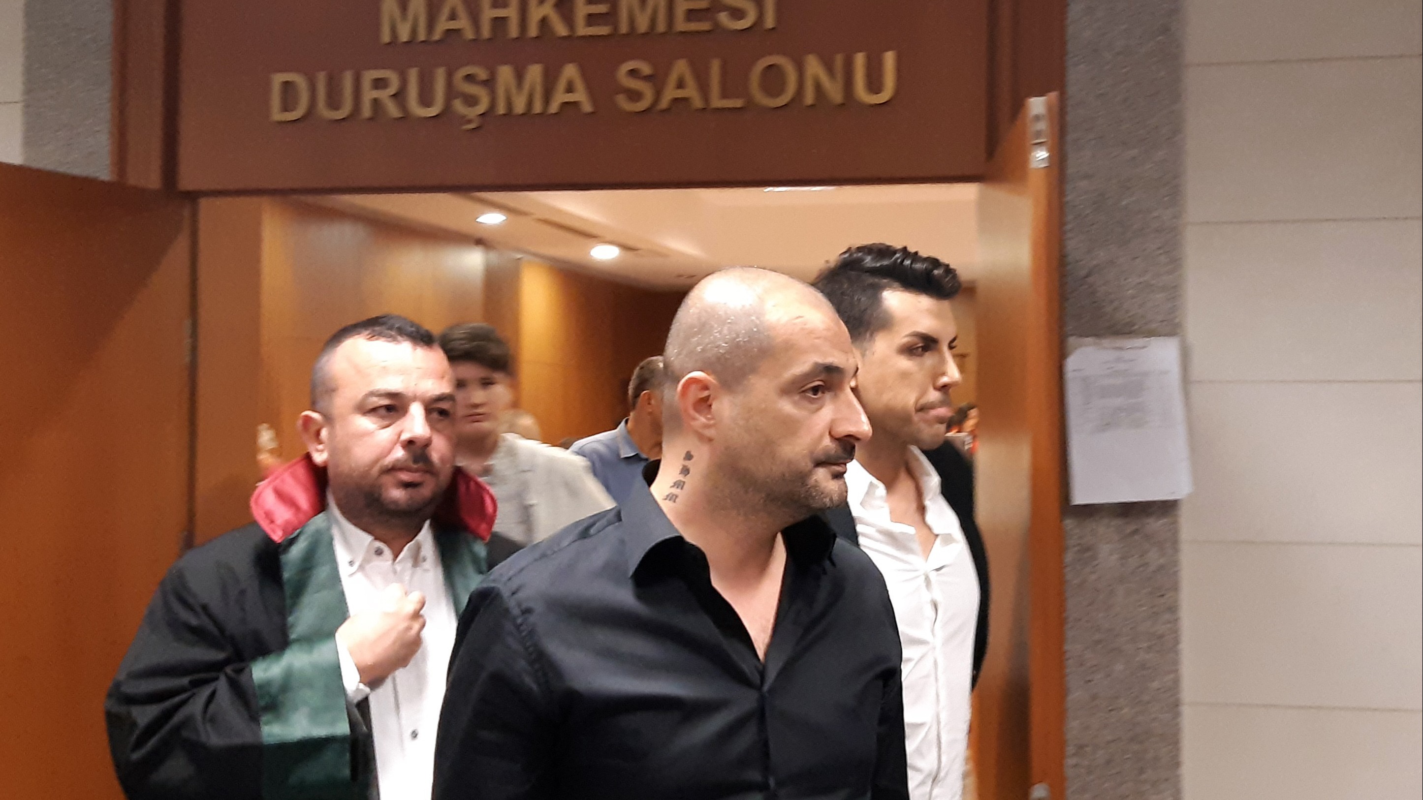 Kerimcan Durmaz hakim karşısında. Fotoğraf: İHA