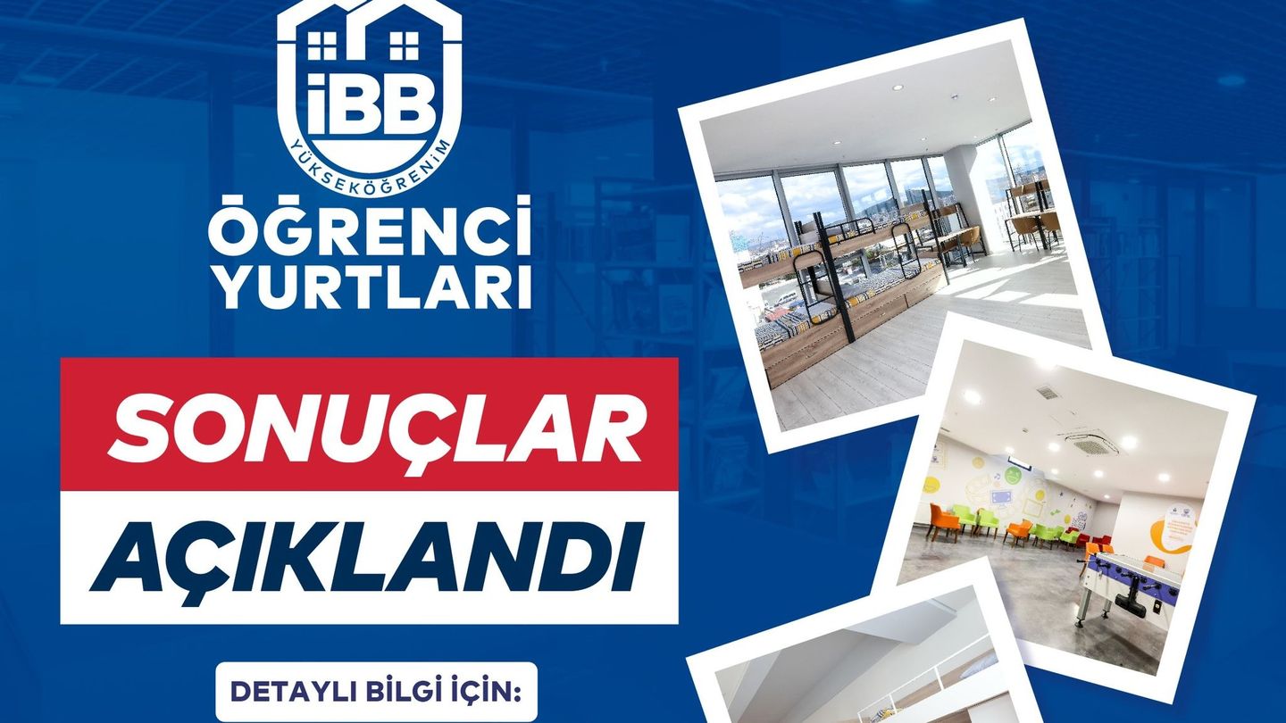 İBB yurt başvuru sonuçları açıklandı: İBB yurt başvuru sonuç sorgulama