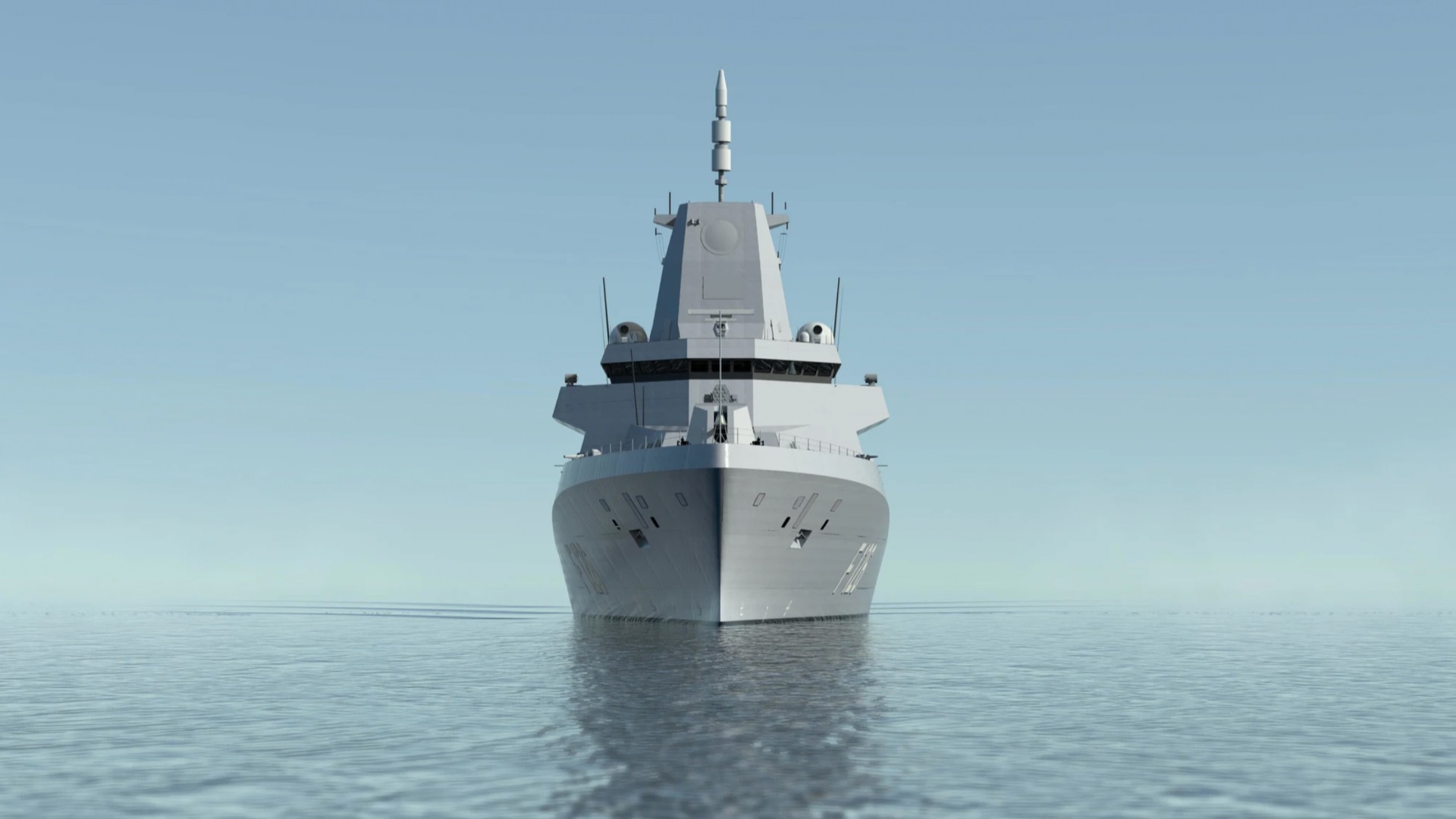 Almanya, İkinci Dünya Savaşı'ndan bu yana en büyük savaş gemisinin inşasına başladı