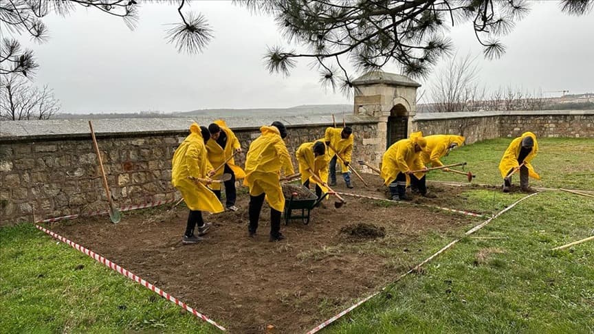 Edirne Mevlevihanesi'nde kazı çalışmaları başladı