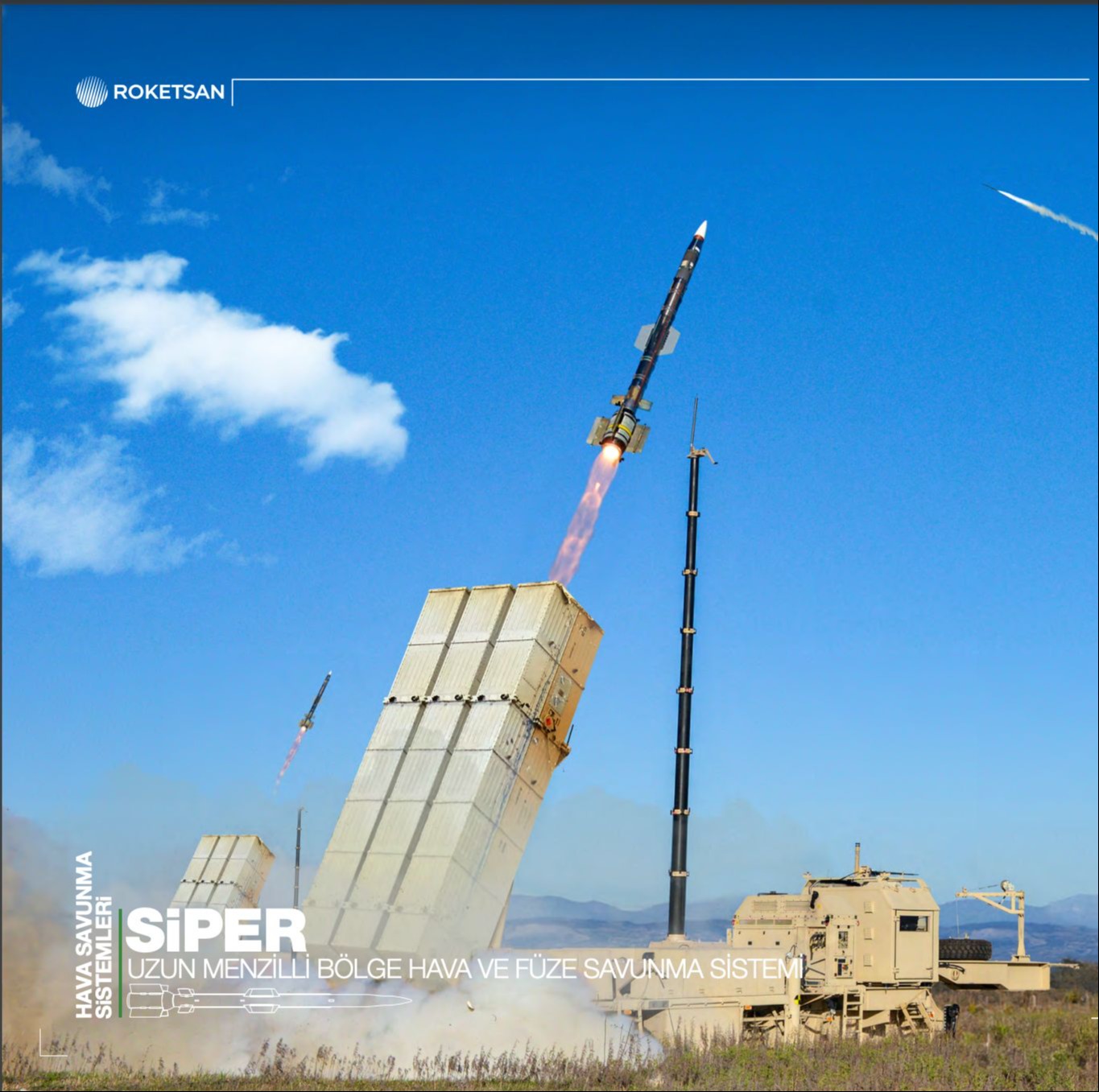 ROKETSAN SİPER Ürün-1 ve Ürün-2 hava savunma füzelerinin teknik özellikleri