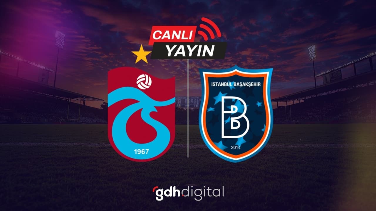 Trendyol Süper Lig'de dev karşılaşmaya saatler kaldı! Trabzonspor - Başakşehir maçı yayıncı kuruluş belli oldu