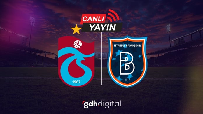 Trendyol Süper Lig'de dev karşılaşmaya saatler kaldı! Trabzonspor - Başakşehir maçı yayıncı kuruluş belli oldu