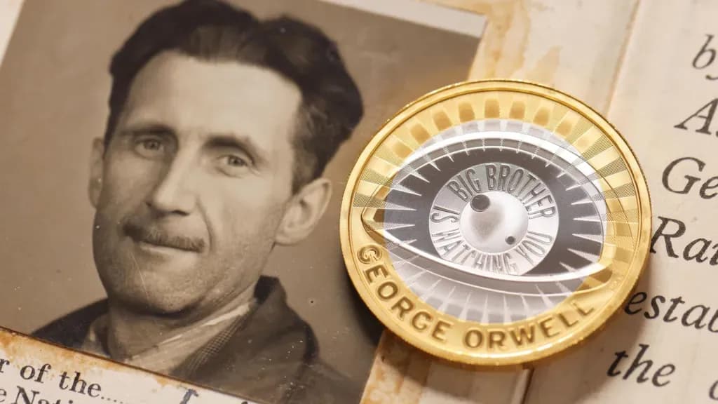 George Orwell’in ölümünün 75. yılı anısına özel hatıra parası hazırlandı