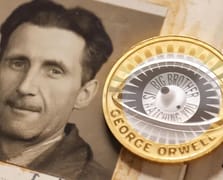 George Orwell’in ölümünün 75. yılı anısına özel hatıra parası hazırlandı